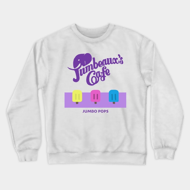 Jumbeaux's Cafe 2 Crewneck Sweatshirt by MushuSupplyCo